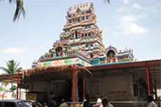 Main Entrance of goravanahalli mahalakshmi temple