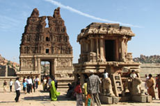 Stone Charroit Hampi